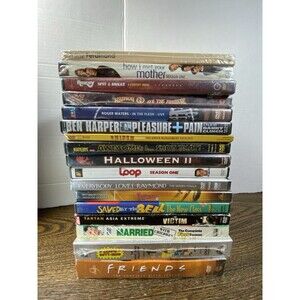 Lot Of 17 DVDs (9 Sealed) Mix Of Movies/Tv Series Collection Show Seasons Music